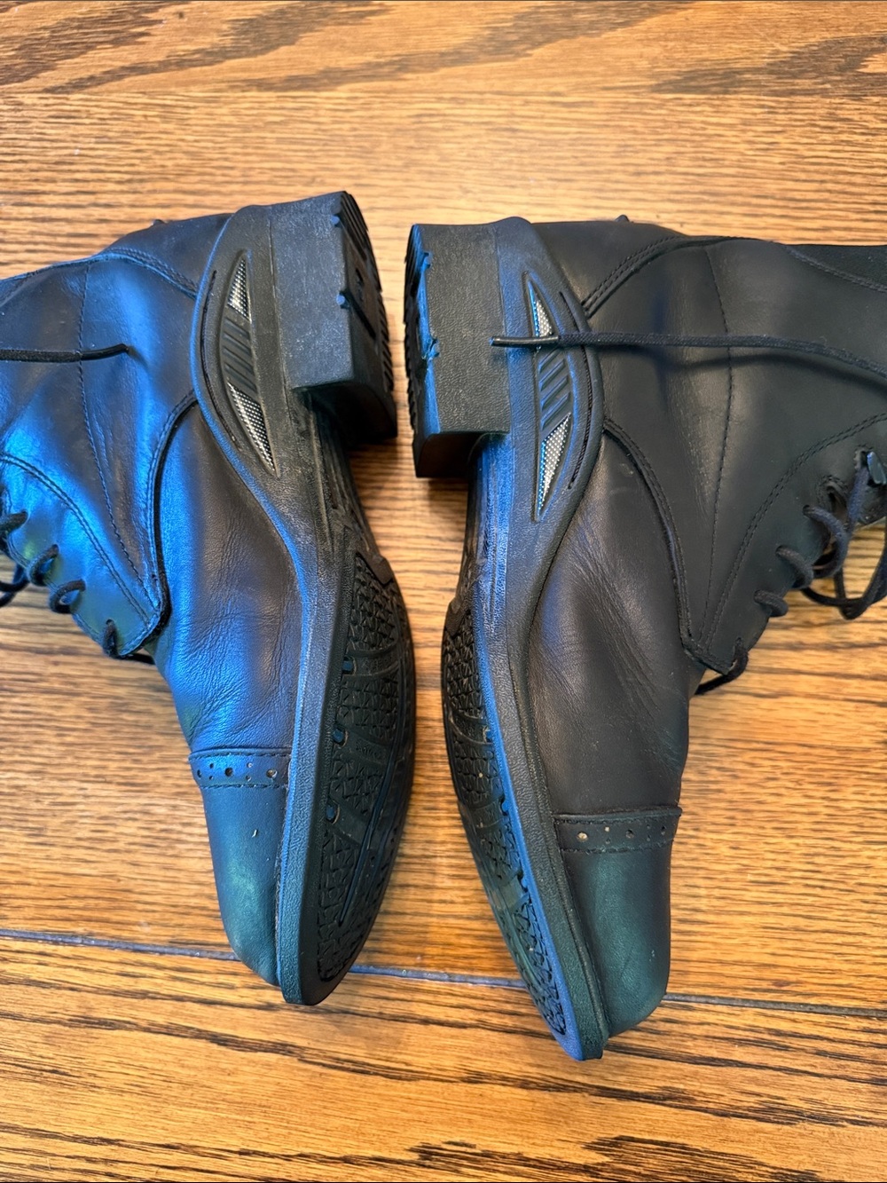 Ariat Cobalt VX Black Leather Lace Up Ankle Boot riding Comfort equestrian 7.5B - Picture 8 of 12
